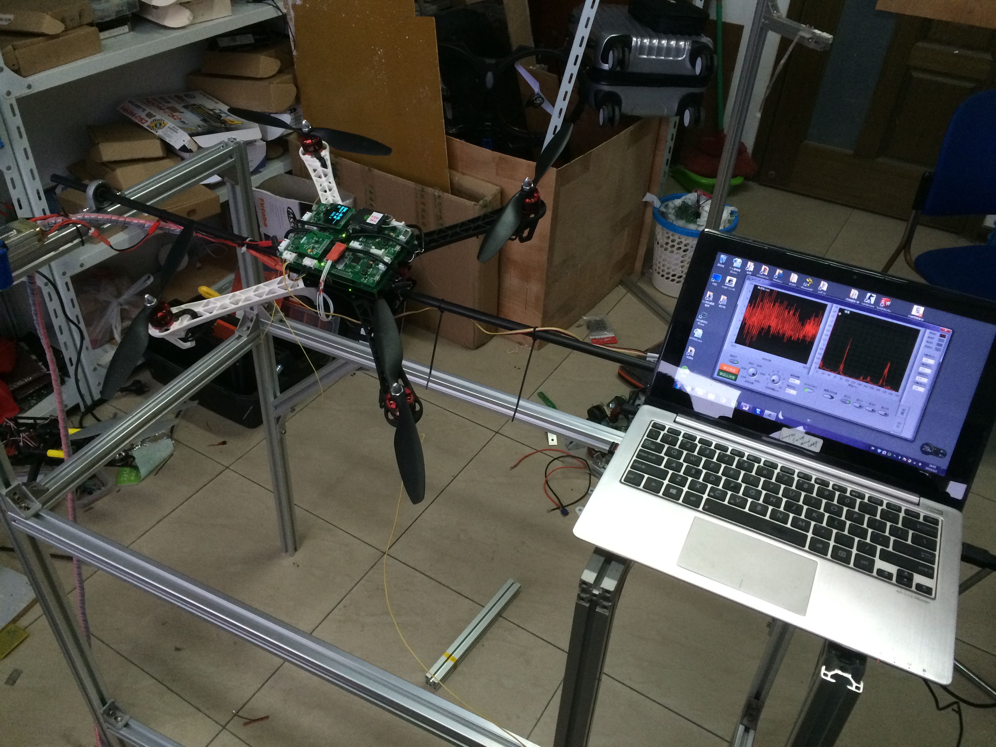 the test rig