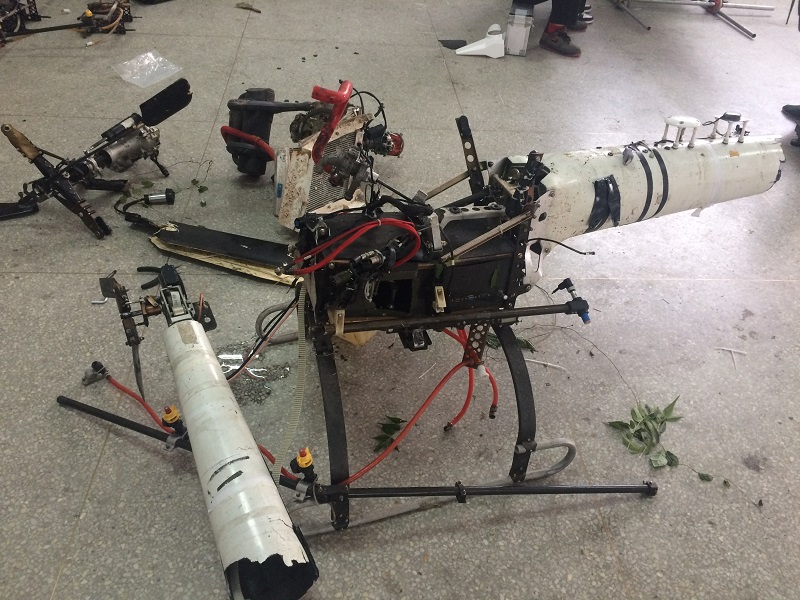 the uav wreck