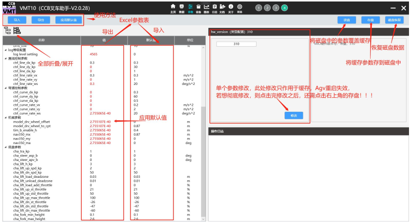 parameter setting